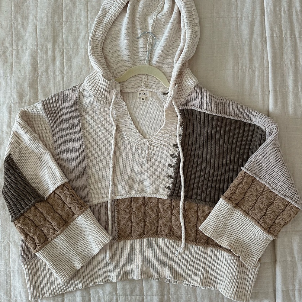 Pol Patchwork Sweater - image 2